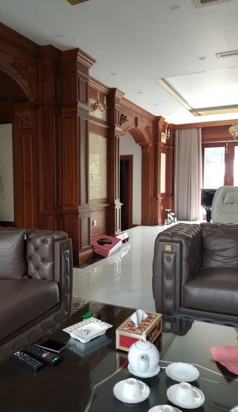 Nội thất gỗ phòng khách - Đồ Nội Thất Gỗ Gõ Pachy Tân Cổ Điển - Công Ty Marcel Furniture
